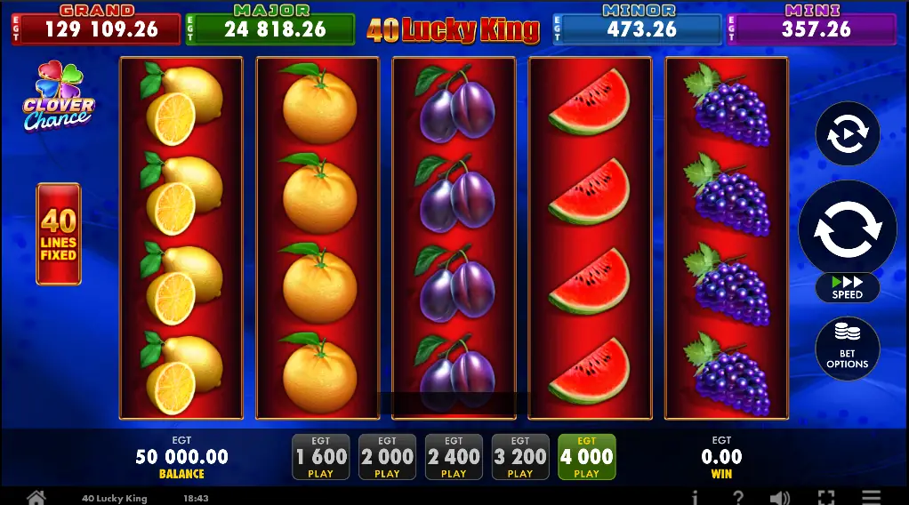 40 Lucky King Slot 40 Lucky King Slot